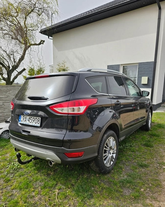 Ford Kuga cena 42100 przebieg: 326000, rok produkcji 2013 z Chojnice małe 137